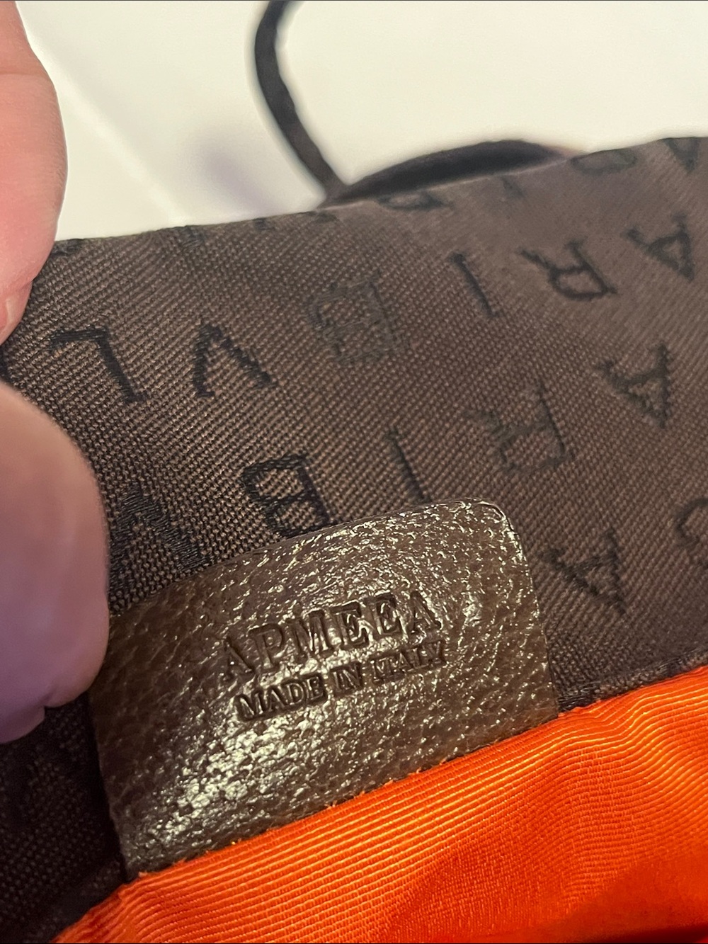 Bvlgari Logomania Dark Brown Canvas & Leather Tote EUC Retail $1200 - Picture 3 of 16